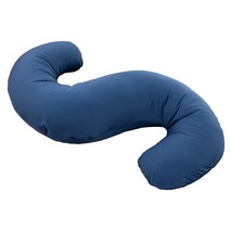 [Amazon 브랜드] 니시카와(Nishikawa) 세븐 데이즈 슬립 마스터 감수 S자 안아 베개 자연적인 자세 특수 형상 어깨와 허리의 부담을 경감 혈액의 순환을 서포트 모치모치 촉감 남성 여성 겸용 세탁 가능 커버 부착