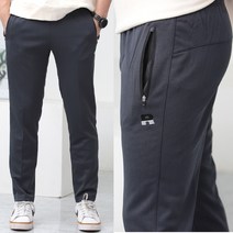 겨울 기모 카치온 스판 일자 트레이닝팬츠 드라이핏 L~7XL 빅사이즈 남자
