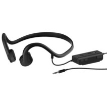 골전도 이어폰 통화용 마이크 음소거 버튼이 있는 유선 USB-C 헤드폰 Handfree 방수 스포츠 헤드셋 홈 아웃도어, RM 3.5mm, 하나
