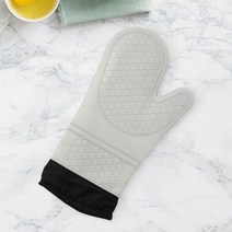 모던키친 실리콘 오븐 장갑(그레이) 오븐요리장갑 베이킹장갑 요, 선택1:본상품선택, 단품