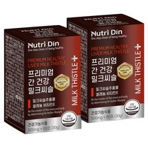 뉴트리딘 프리미엄 간 건강 밀크씨슬, 2개, 60정