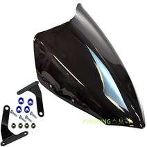 오토바이 윈드 스크린 모터사이클 바람막이 M3 몽키 MSX125 CC 윈드실드 망 Wstug 증정, 01 pp 폴리프로필렌