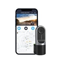 COOAU 1080P FHD 대시 캠 자동차용 스마트 대시 카메라 360도 회전 적외선 야간 투시경이 있는 미니 자동차 카메라 레코더 슈퍼 커패시터 G-센서 WDR 루, M26-US-NEW