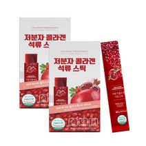 석류 콜라겐 젤리 석류쥬스농축액 저분자 피쉬콜라겐 젤리스틱, 2박스, 30포