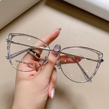 스타일리쉬한 엣지 골드 젤 블루 라이트 안경 TR90 안경테