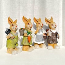 마블토끼 인형/ 토끼모형/ 토끼장식/ 매장 장식/카페 소품/ 매장꾸미기/ 동물모형, B타입2