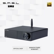 DAC SMSL-M200 Hifi 오디오 AKM4497EQ 블루투스 5.0 32bit/768kHz DSD512 동축 광 USB 디코더 6 디지털 필터 모드, 검정, 협력사