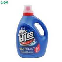 라이온 때가 쏙 비트 수건냄새 빨래냄새 옷쉰내 제거 세제 일반 3L 용기형, ★단일상품, ★단일상품