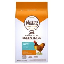 뉴트로 내추럴 초이스 캣 인도어 어덜트 닭고기와 현미 2.27kg