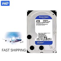웨스턴 디지털 WD 블루 HD 하드 디스크 데스크탑 컴퓨터 모니터링용 드라이브 SATA III 5400 RPM 500GB 1T 2TB 4TB 6TB 3.5 인치, [01] 500GB