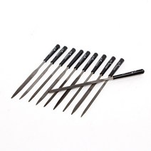 엠케이유통 정밀 야스리 세트 (96502) 마름모 세밀 사선 가는 줄 야슬이 연마봉 쇠줄 유리 석재 철 플라스틱 스텐, 1개