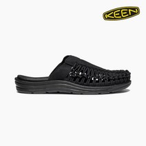 [킨] [공식] KEEN 유니크 슬라이드 슬리퍼 BLACK