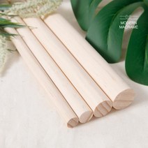 {It 아이템} 모던마크라메 뉴송 목봉 나무봉 12mm (15cm / 20cm) 마크라메, 12mm(15cm)