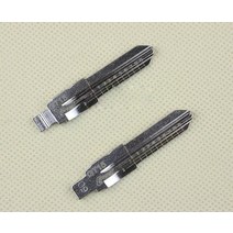 심레스파이프 GT 조각 라인 키 블레이드 Fiat Palio Ferrari 스케일 전단 톱니 절단 블랭크 IN No 피아트 페라리, [01] pcs