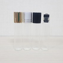 스윗바틀 롤온향수공병, 100개, ②5ml 투명병/은색캡