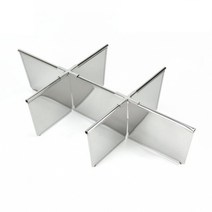 업소용 어묵칸막이 오뎅칸막이 오뎅통 부속품 십자칸막이 스텐칸막이/KS-50011, 오뎅칸막이 대-6인치(6구 6인치), 1개