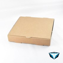 KLB-12인치 사각 무지 조각 피자박스 피자배달 피자포장 피자방문 전박스 부침개상자 사과파이 포장 100장, 100개