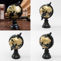 지구본 저금통 블랙 빈티지저금통 레트로저금통 특이한저금통 저금통금고 인테리어저금통