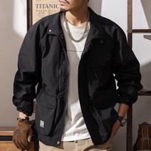 워크 자켓 집업 캐주얼 재킷 남성 빈티지 프렌치