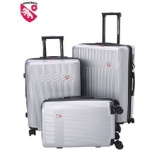 스위스몽크로스 ABS 카이저 28in 저소음 캐리어 실버