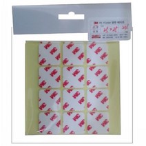 3M 정사각 양면테이프 35mm 24p 얇은 접착스티커