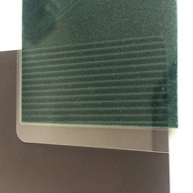 방사선 검출기 자기장 선량계 자기장 뷰어보기 필름 50x50mm 카드 자석 검출기 패턴 디스플레이 62KC, 한개옵션0