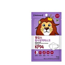 웰킵스 황사방역마스크 KF94 대형 25개입