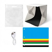 박스 LED 포토박스 KK-11489 6컬러 소품촬영 제 스튜디오 촬영 촬영박스 포토 사진, 상세페이지 참조