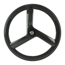 카본 삼발이 바퀴 자전거 픽시 휠 바퀴, A.데드플라이스트레이트삼검(전륜오픈), 1개