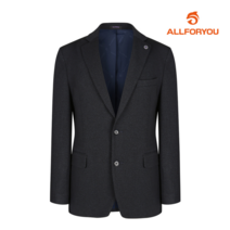 AllForyou [올포유] 남성 슬림 투버튼 자켓 AMKKH3R53-906_G, 색상:BLUE / 사이즈:110