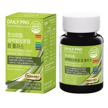 데일리프로 프리미엄 새싹보리분말 정 플러스, 60정, 1개