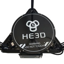 3D 프린터 높은 정밀도 He3d K280 대형 * 델타 자동 레벨링 단일 압출기 프린터 Diy 키트, 03 K280 2 in 1 out