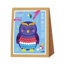 [블루래빗] 아트스타트 폼폼 콜라주 키트