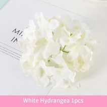 주차장 보도 잔디 블럭 옥상 마당 테라스 바닥 인조잔디 40x60cm 인조 식물 보드 플라스틱 인클로저 false 장식 벽 홈 정원 야외 인테리어 장식, 흰 수국 5개