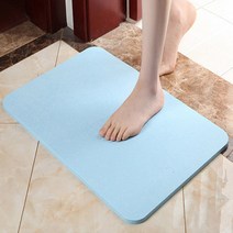 스토리빙 규조토 발매트, 블루 L (60*39*1), 1개