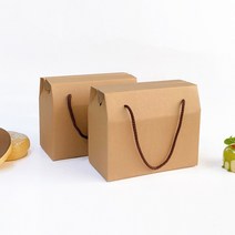 끈상자(대) 브라운 선물상자 머그컵 디퓨저 타올 쿠키 상자 답례품 선물포장