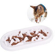 고양이먹이퍼즐 고양이간식장난감 노즈워크Upgraded Slow Feeder Cat Fun, 01 화이트._02 별이 빛나는 하늘 디자인