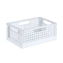 베리구즈 접이식 폴딩 수납 박스, 대, 화이트