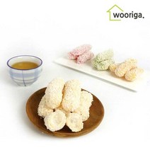 우리가스토리 찹쌀 유과 500g+500g 한과 설날선물 명절선물, 쑥 찹쌀유과 500g/찹쌀유과 500g
