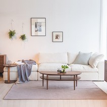 아이스타일러스 아트썸 카슨 소파(모듈 선택), C, 화이트