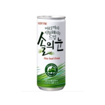 롯데칠성음료 머리까지 시원해지는 느낌 솔의눈, 240ml, 6개