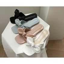 신나라 리본 수제 슬리퍼