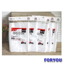 ForU241 롯데지퍼백 업소 25매50개 일회용백 일회용비닐 롤백 지퍼팩 위생팩, 상세페이지 참조