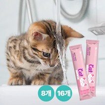 닥터티슈 캣 샤워타월 8개 16개 고양이바디티슈 고양이목욕티슈 캣바디티슈 캣목욕티슈 캣타월)