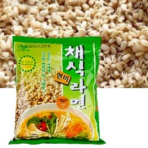 봉지라면 고소한 현미의 맛 그대로 현미채식라면 멀티 1봉 5개입