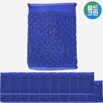 월드크린 철심 수세미 체크 20개 주방 설거지 청소 업소용 냄비 다용도 식당 수세미