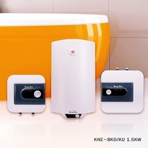 [강남기업] 전기온수기 KNE 스텐리스코팅 애나멜코팅 폭넓은 용량 가성비최고, KNE-8KD(하향식)