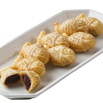 하리니푸드 델리 한입 미니 붕어빵 냉동 겨울 아이 간식 에어프라이어 찹쌀 쌀, 팥