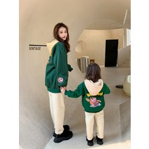 엄마 겨울옷 모자옷 모녀옷 기모 엄마아이세트 겨울옷 패밀리룩 맘커플룩 암마랑커플룰 딸엄마커플룩