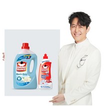 오미노비앙코 농축 세탁세제 중성세제 일반 드럼세탁기세제 2리터   얼룩제거제 500ml
